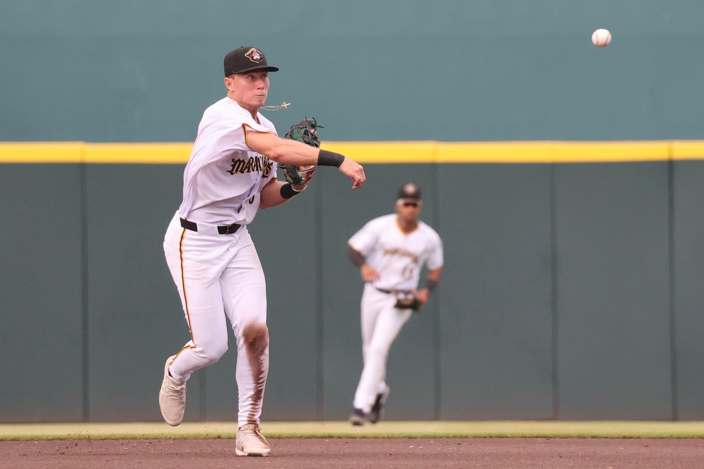 Sammy Stafura fielding