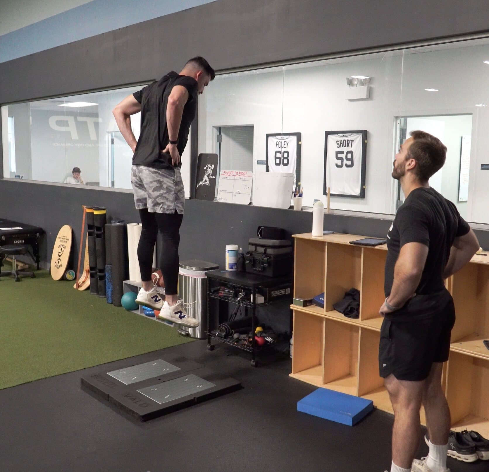 Force plate testing at ATP