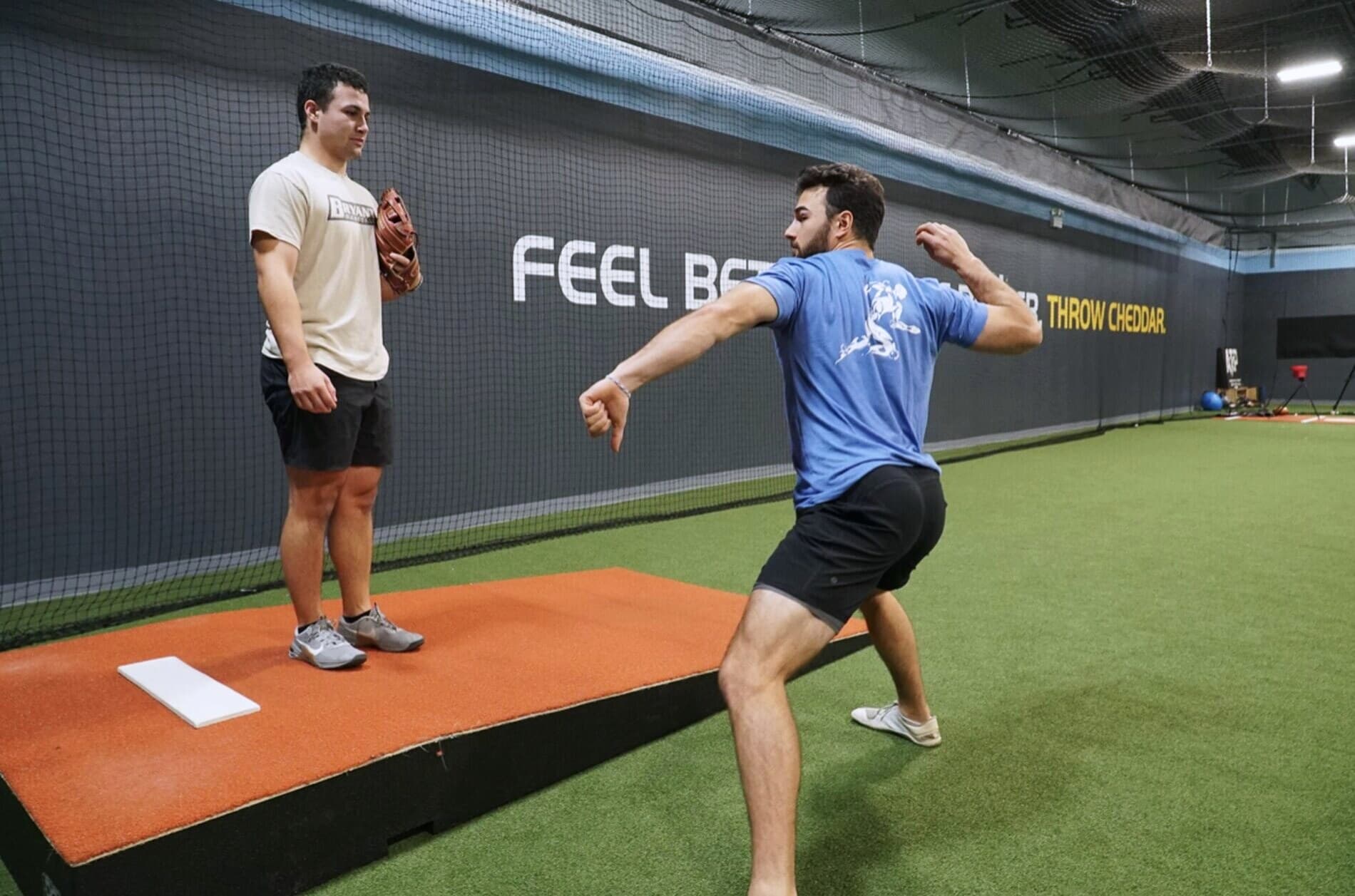 Pitcher on the ATP mound