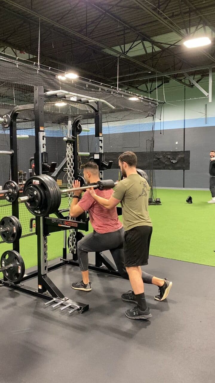 Adam Stone offseason training at ATP