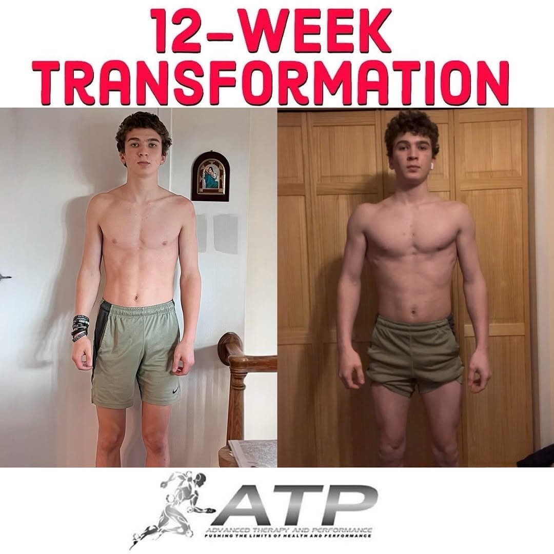 Peter S., before and after, 2025