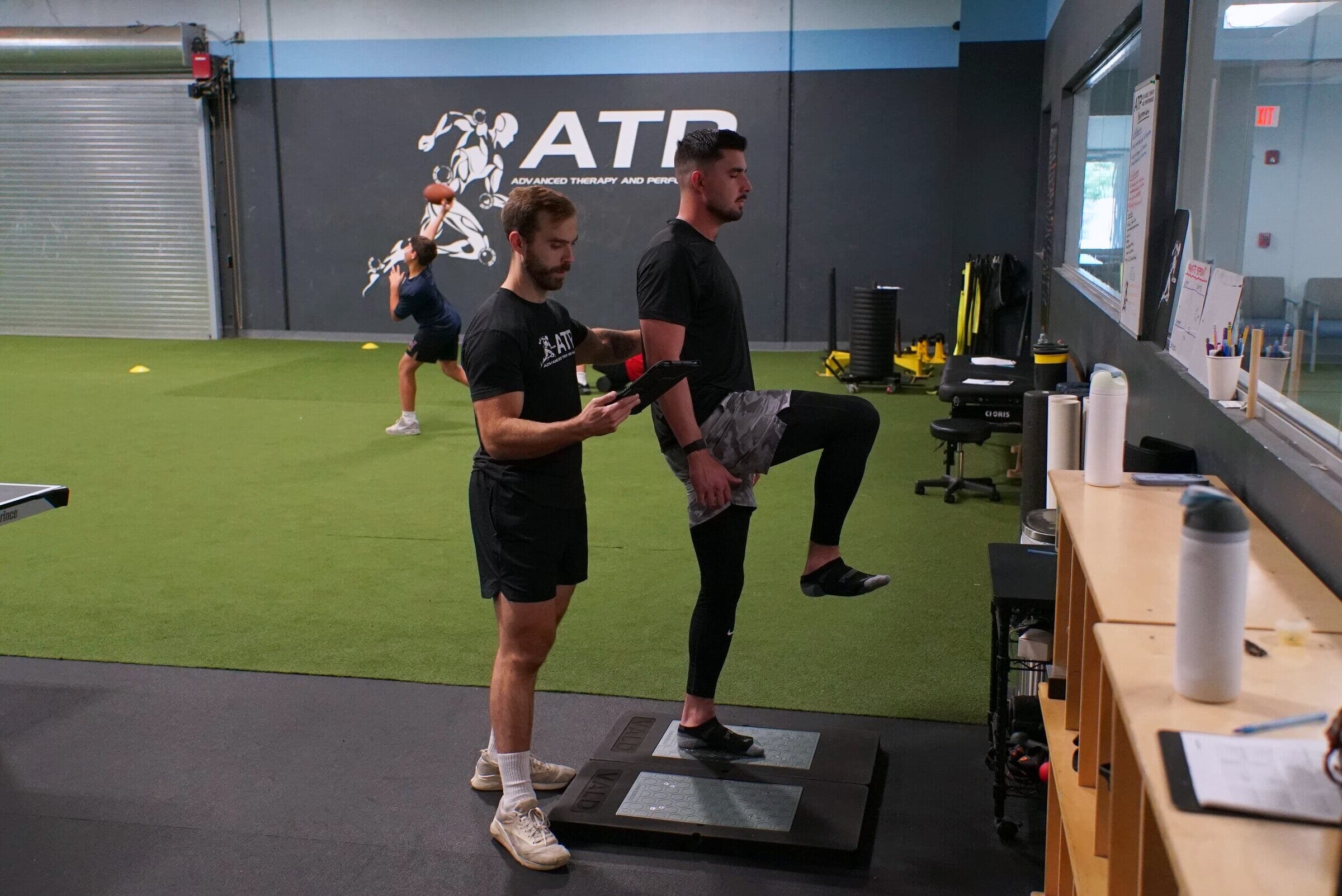 Force plate testing at ATP