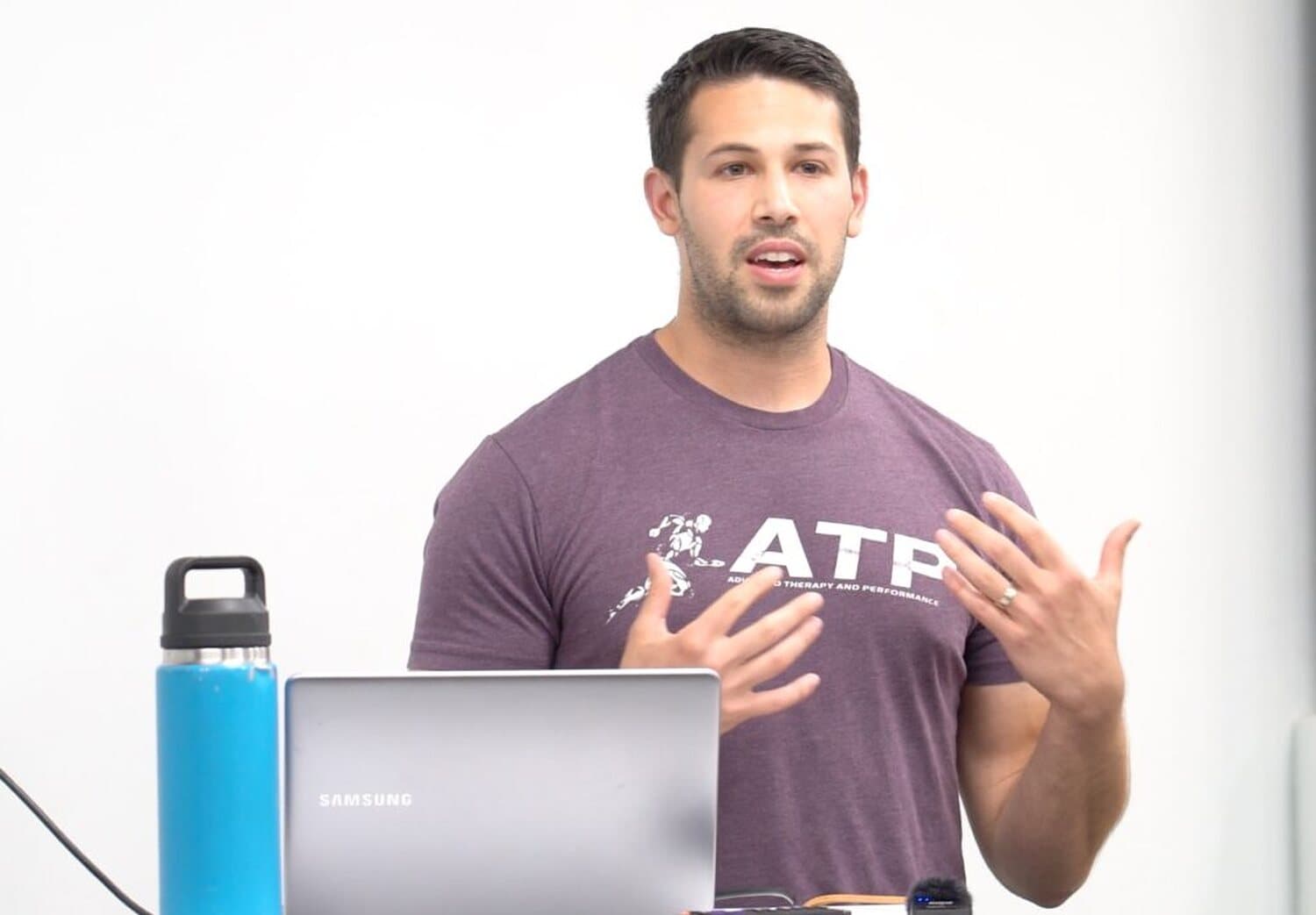 Remote session with an ATP coach