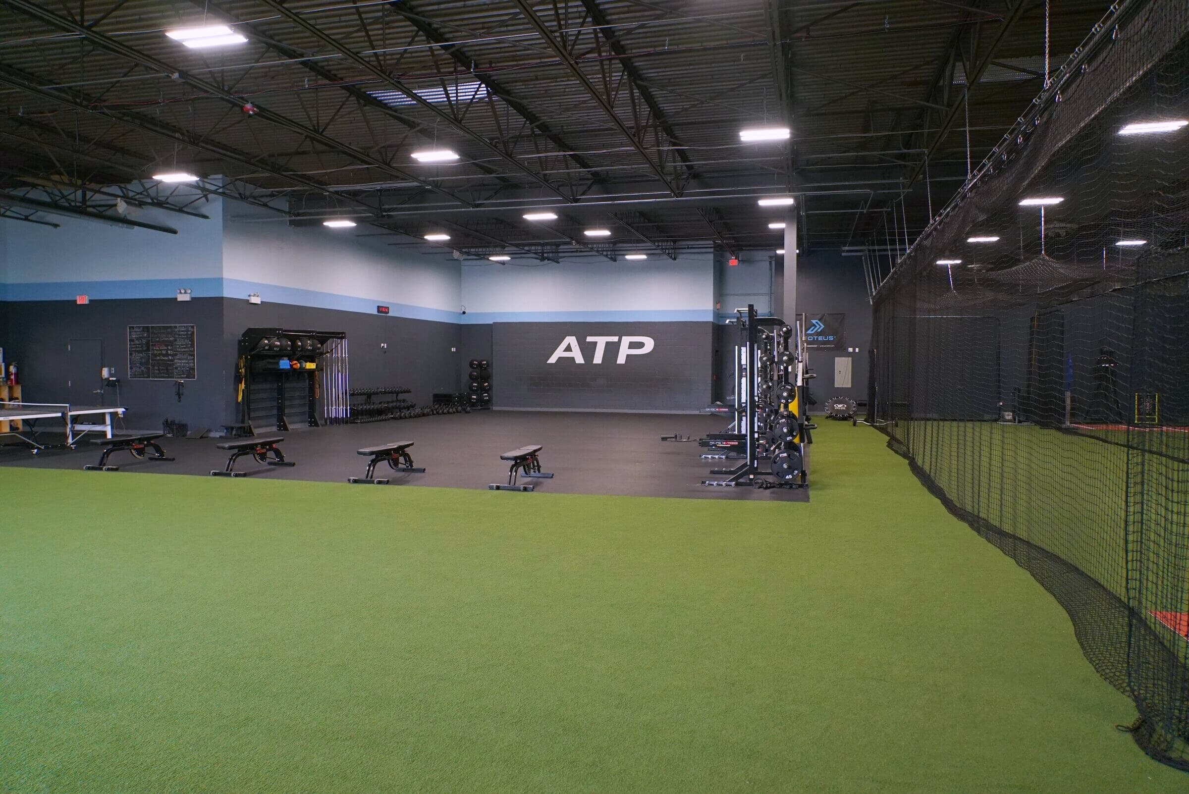 The ATP weight room